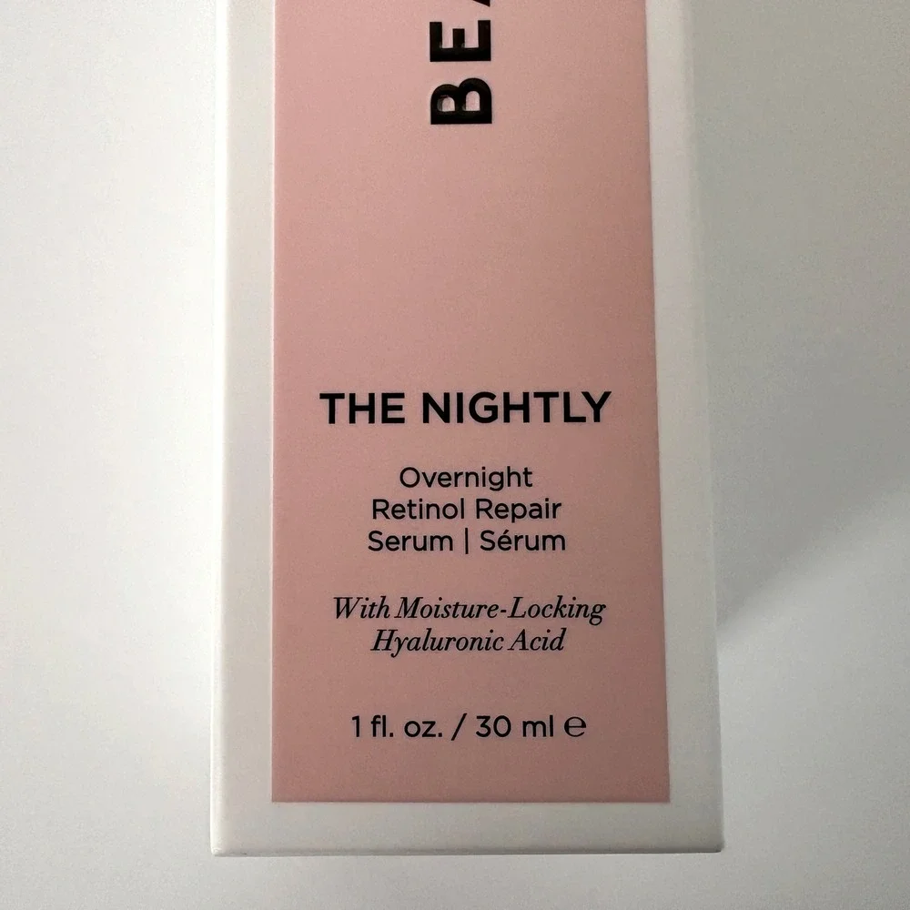 BeautyBio THE NIGHTLY Overnight Retinol Repair Serum 1 fl oz NIB Sealed MSRP $95